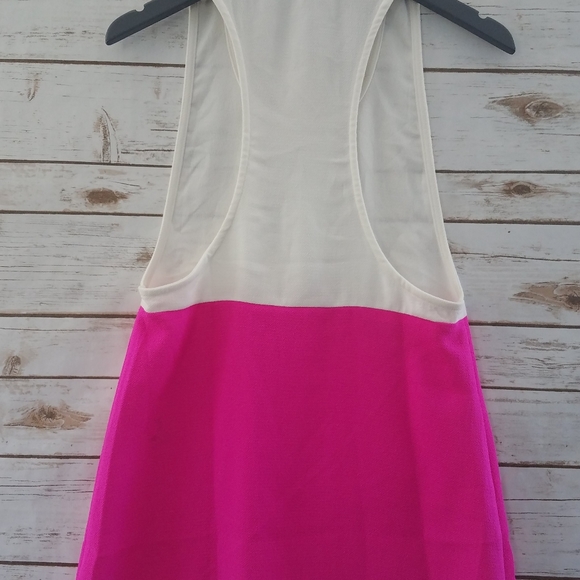 Tobi Dress size S/P color block white mini shift - Picture 2 of 6
